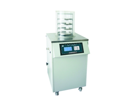 宁波新芝立式冷冻干燥机Scientz-18N（三层托盘，手动压盖，多歧管）